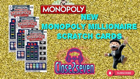 monopoly millionaire scratchcard|Monopoly Millionaire .